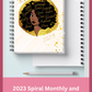 2023 Spiral Monthly & Weekly Planner 5x7