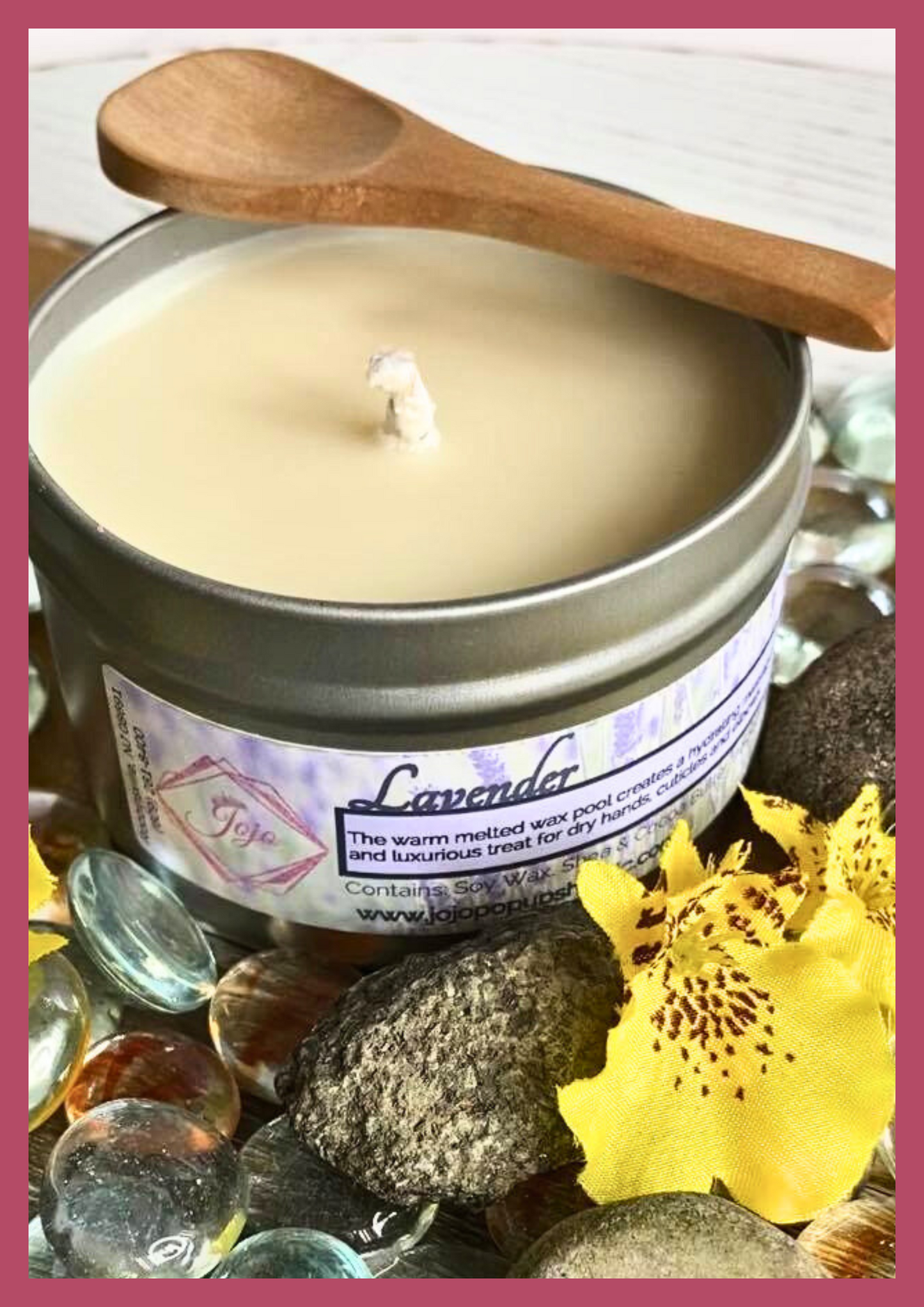 Lavender Massage Oil Candle