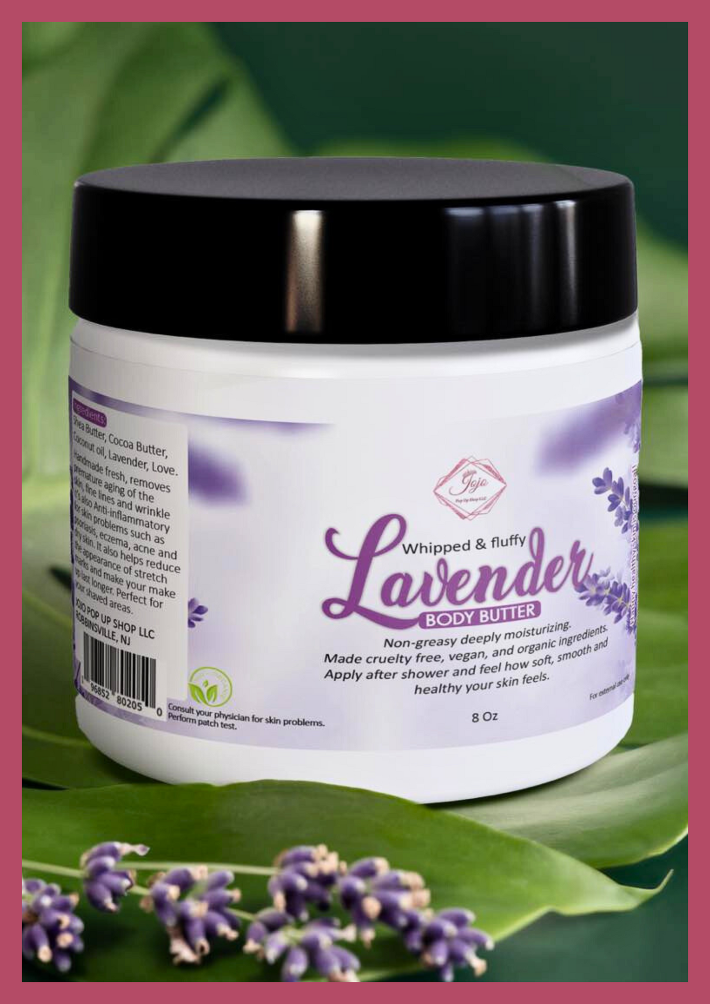 Whipped and Fluffy Lavender Body Butter